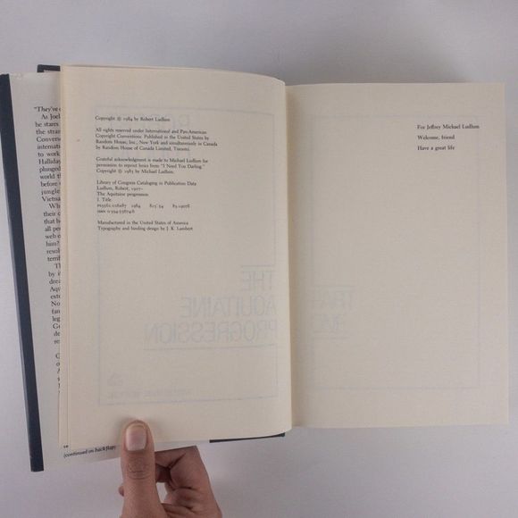 2/$50 - The Aquitaine Progression by Robert Ludlum - Picture 5 of 16